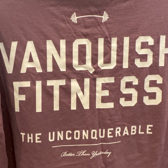 Men's Vanquish Mauve T-Shirt - Picture 5 of 7